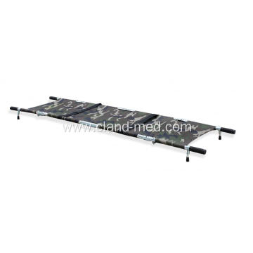 Hospital Military Aluminum Medical Quarter Folding Stretcher